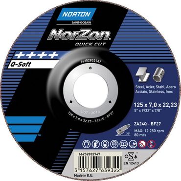 Deburring disk NORZON QUICK CUT steel/stainless steel